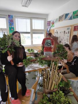 Ustvarjanje za velikonočno tržnico
